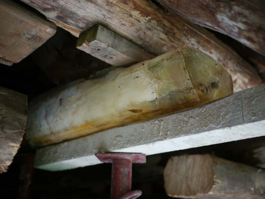 Réparation d&rsquo;une poutre en bois par stratification&nbsp;epoxy