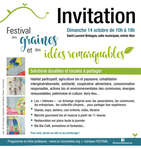 Le Hourc au Festival des graines et des idées&nbsp;remarquables